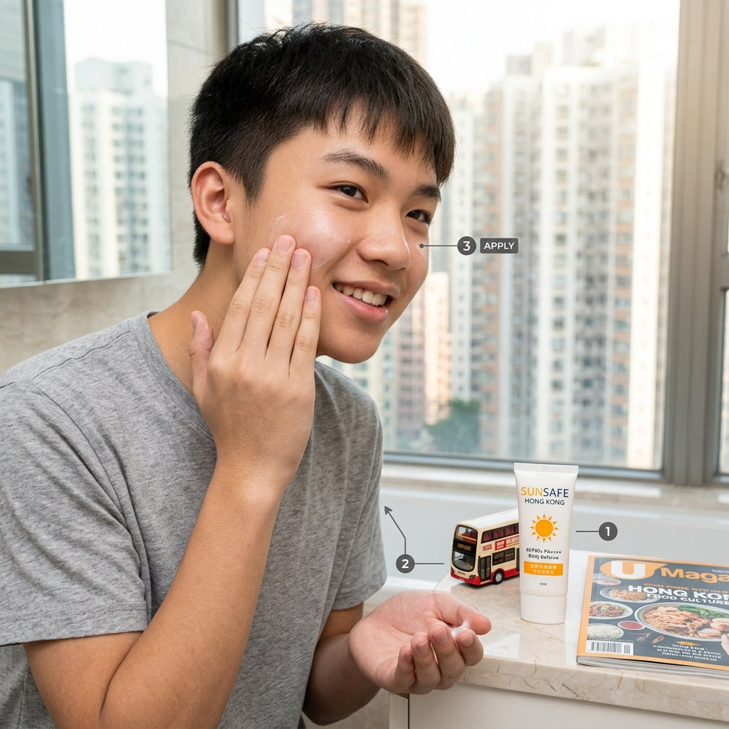 青少年防曬完全指南：為什麼 SPF 50+ 是你的肌膚守護神